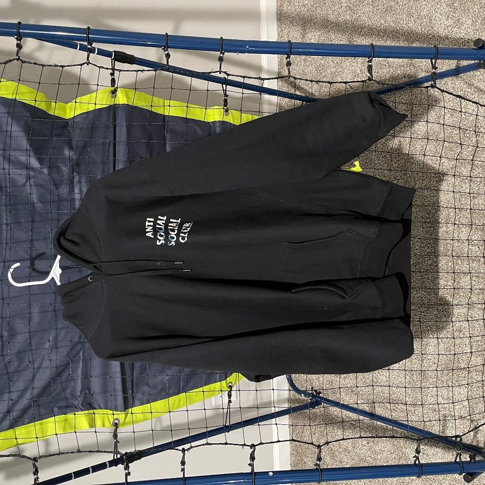 anti social social hoodie